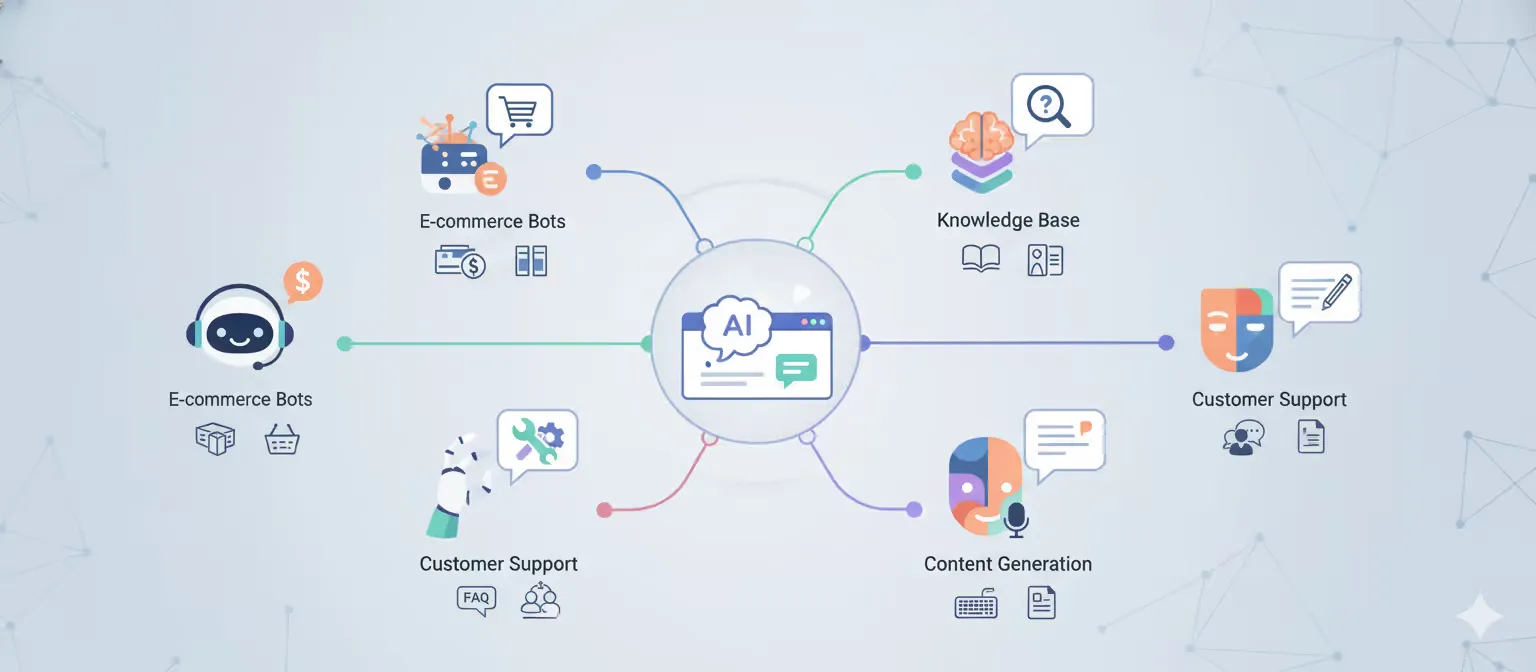 Website Chatbot Interaction Flow